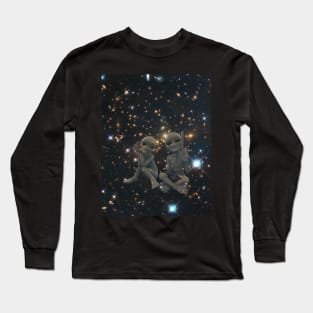 Getting high with aliens Long Sleeve T-Shirt